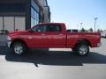 2012 Flame Red Dodge Ram 2500 HD SLT Crew Cab 4x4  photo #3