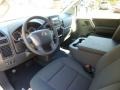 Charcoal 2014 Nissan Titan SV Crew Cab 4x4 Interior Color