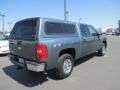 2011 Blue Granite Metallic Chevrolet Silverado 1500 LS Crew Cab 4x4  photo #6