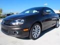 2014 Black Oak Brown Metallic Volkswagen Eos Komfort  photo #3