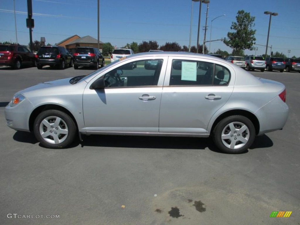 Ultra Silver Metallic 2007 Chevrolet Cobalt LS Sedan Exterior Photo #86657545
