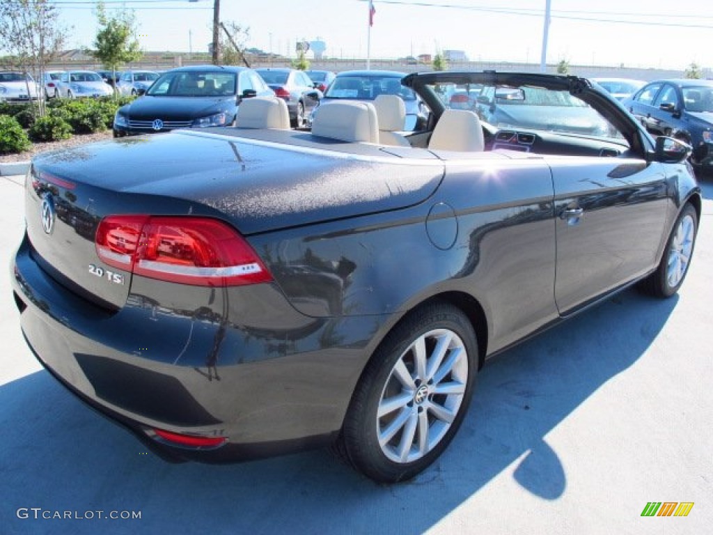 2014 Eos Komfort - Black Oak Brown Metallic / Cornsilk Beige photo #9