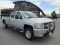 Sheer Silver Metallic 2010 Chevrolet Silverado 2500HD LTZ Crew Cab 4x4