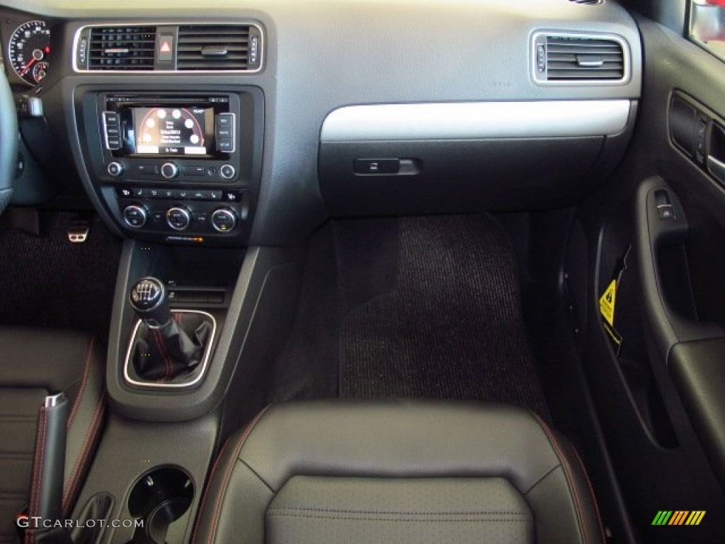 2014 Volkswagen Jetta GLI Autobahn Titan Black Dashboard Photo #86658190