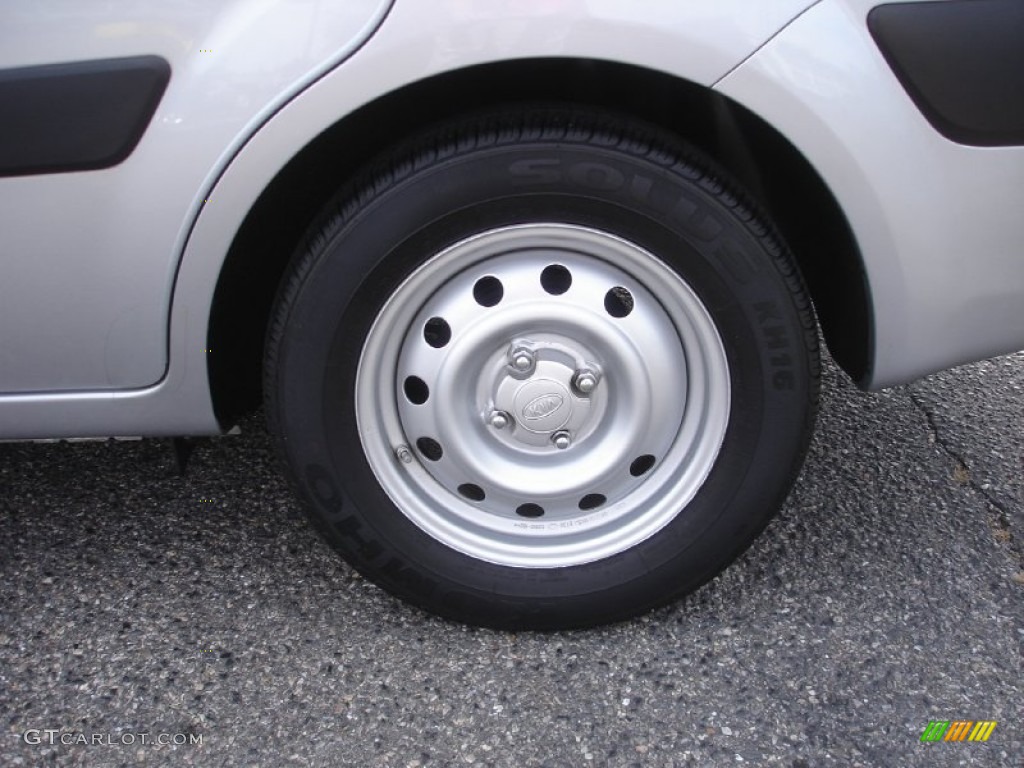 2009 Kia Rio LX Sedan Wheel Photo #86658229