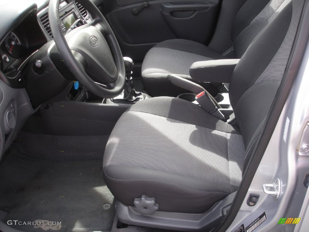 2009 Kia Rio LX Sedan Front Seat Photos