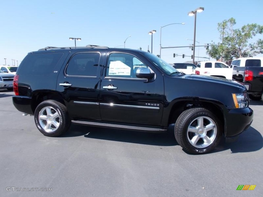 2014 Tahoe LTZ 4x4 - Black / Ebony photo #2