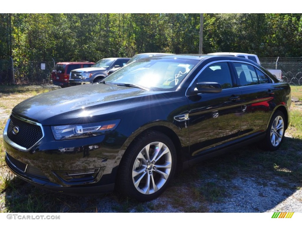 2013 Taurus SHO AWD - Tuxedo Black Metallic / SHO Charcoal Black Leather photo #3