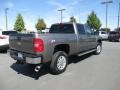 2012 Mocha Steel Metallic Chevrolet Silverado 3500HD LTZ Crew Cab 4x4  photo #6