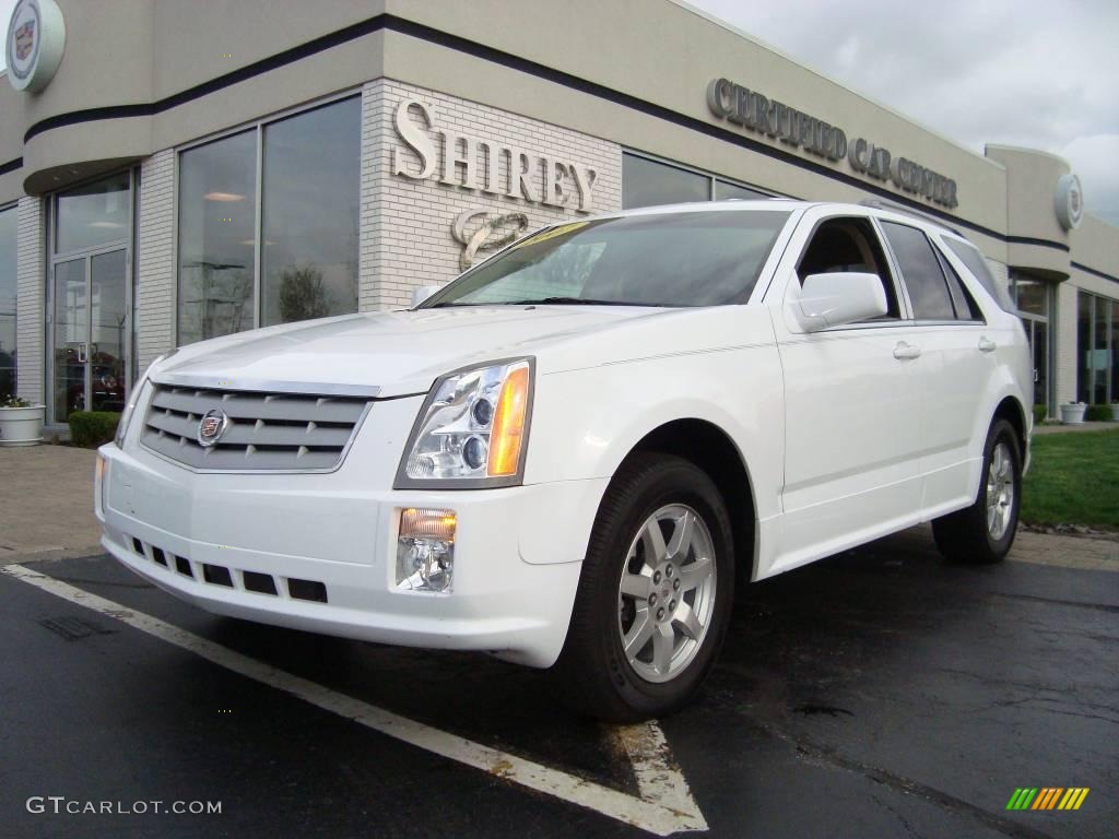 2007 SRX 4 V6 AWD - Cotillion White / Cashmere photo #1