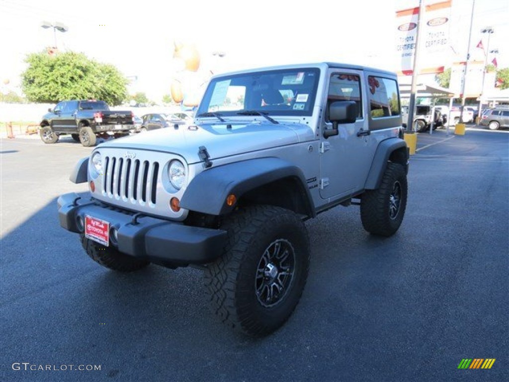 2011 Wrangler Sport S 4x4 - Bright Silver Metallic / Black photo #3