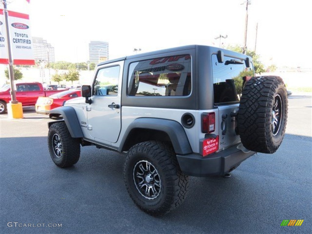 2011 Wrangler Sport S 4x4 - Bright Silver Metallic / Black photo #5