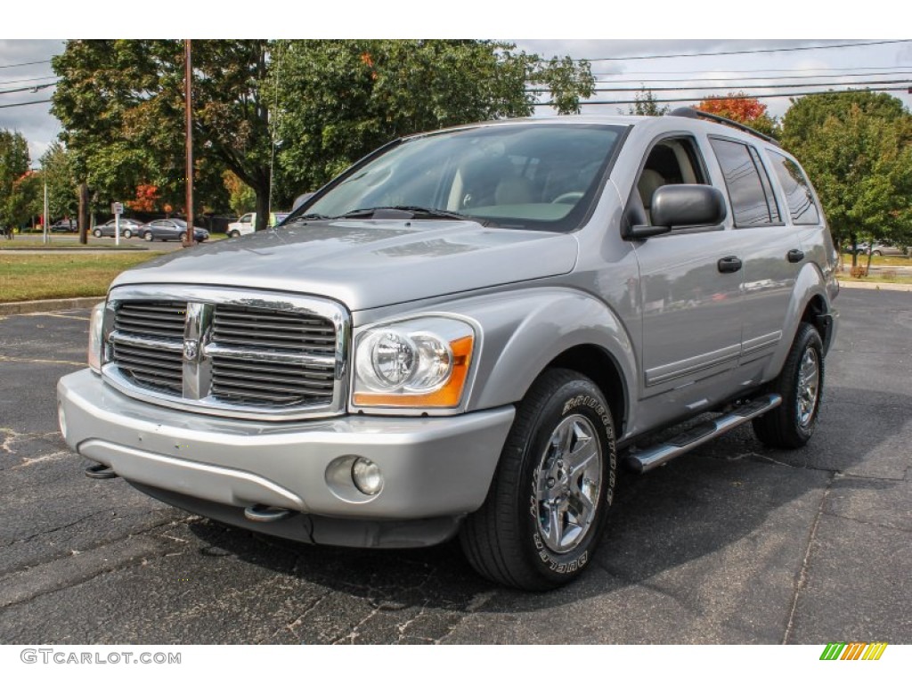 2005 Durango Limited 4x4 - Bright Silver Metallic / Dark Khaki/Light Graystone photo #1