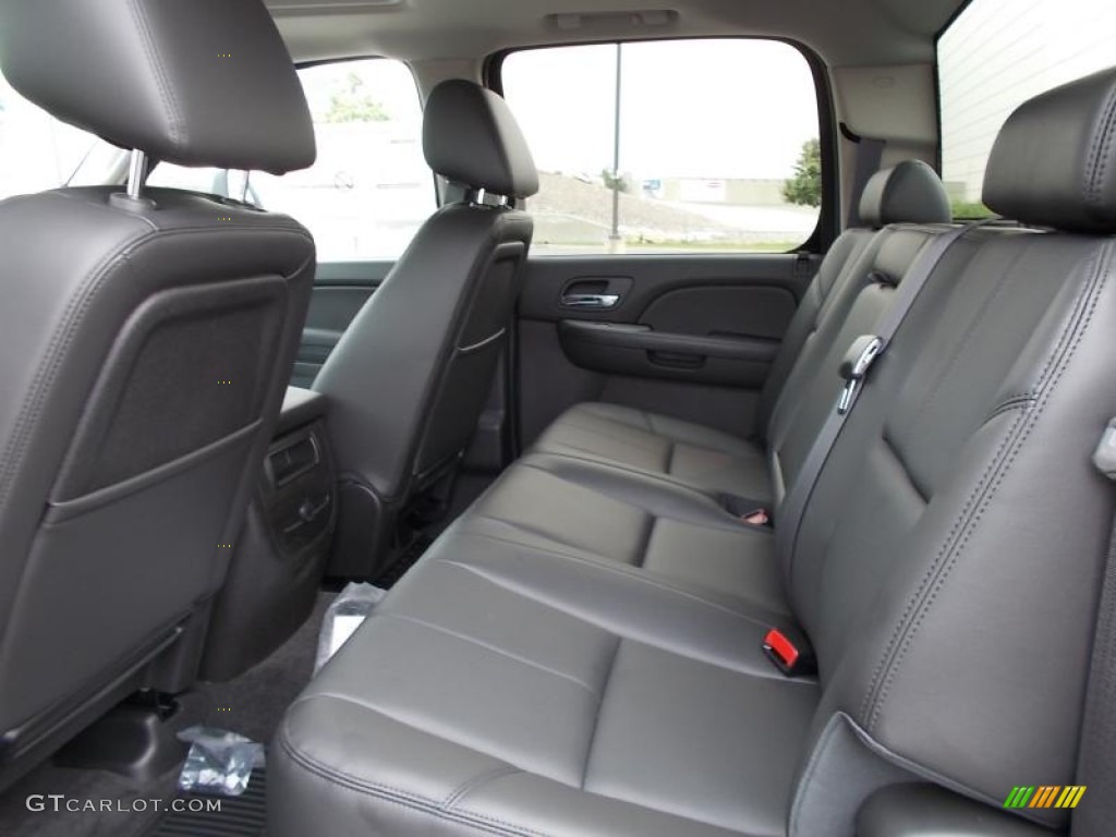 2014 Silverado 3500HD LTZ Crew Cab 4x4 - Blue Granite Metallic / Ebony photo #9
