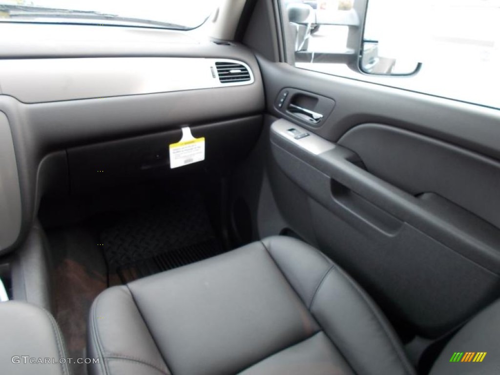 2014 Silverado 3500HD LTZ Crew Cab 4x4 - Blue Granite Metallic / Ebony photo #12