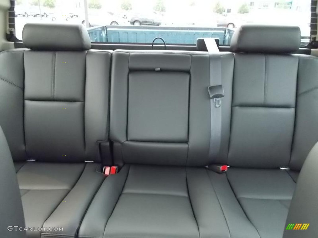 2014 Silverado 3500HD LTZ Crew Cab 4x4 - Blue Granite Metallic / Ebony photo #15