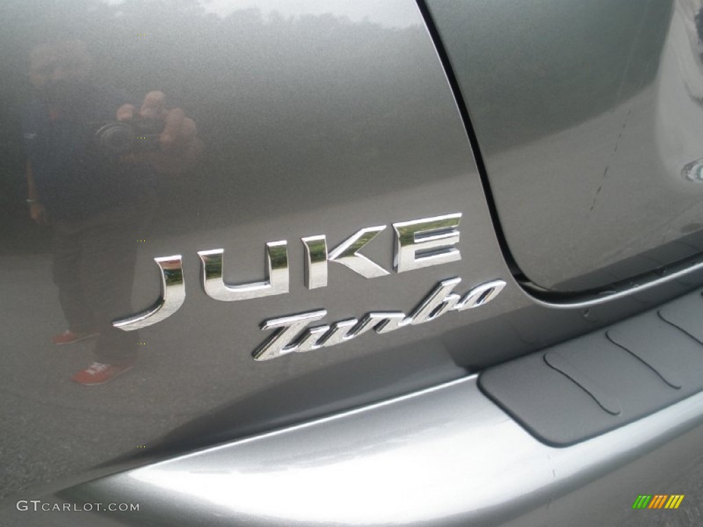 2012 Juke SL - Gun Metallic / Black/Red Leather/Silver Trim photo #15