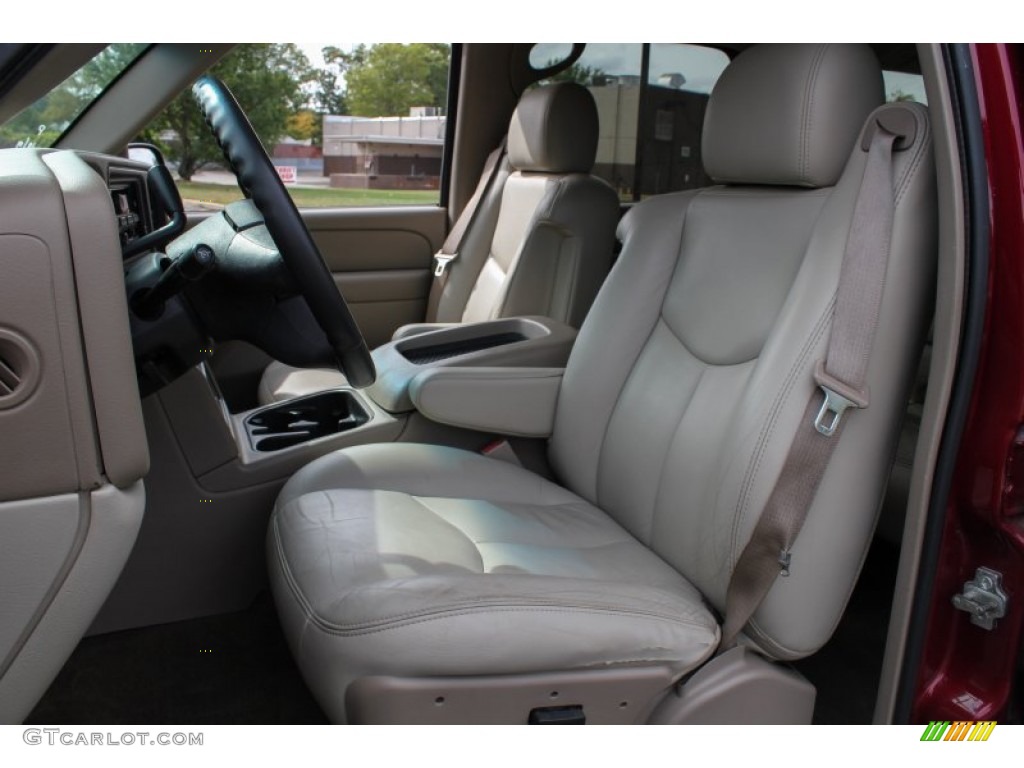 2004 Suburban 1500 LT 4x4 - Sport Red Metallic / Tan/Neutral photo #12
