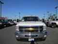 2014 Summit White Chevrolet Silverado 3500HD LTZ Crew Cab 4x4 Dual Rear Wheel  photo #8