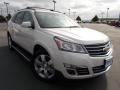 White Diamond Tricoat - Traverse LTZ AWD Photo No. 1