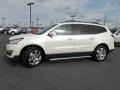 White Diamond Tricoat - Traverse LTZ AWD Photo No. 6