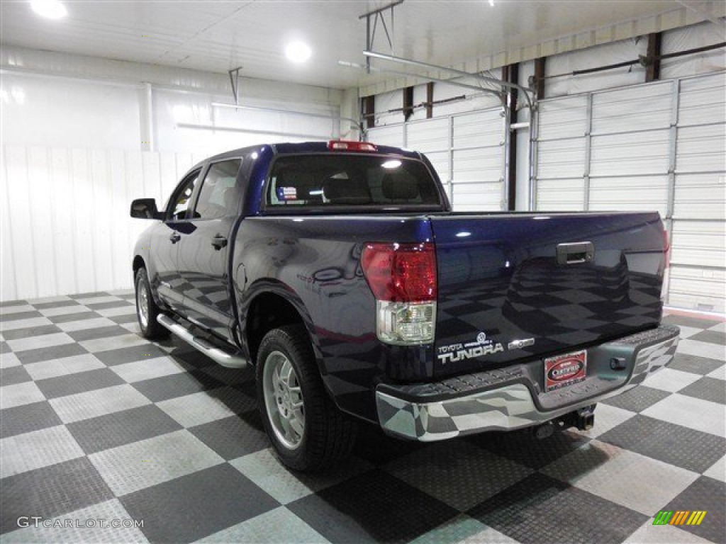 2011 Tundra SR5 CrewMax - Nautical Blue / Sand Beige photo #5