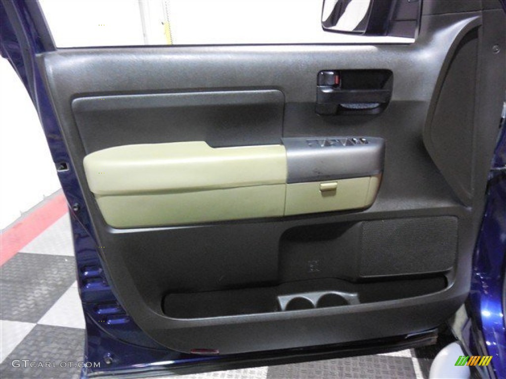 2011 Tundra SR5 CrewMax - Nautical Blue / Sand Beige photo #9