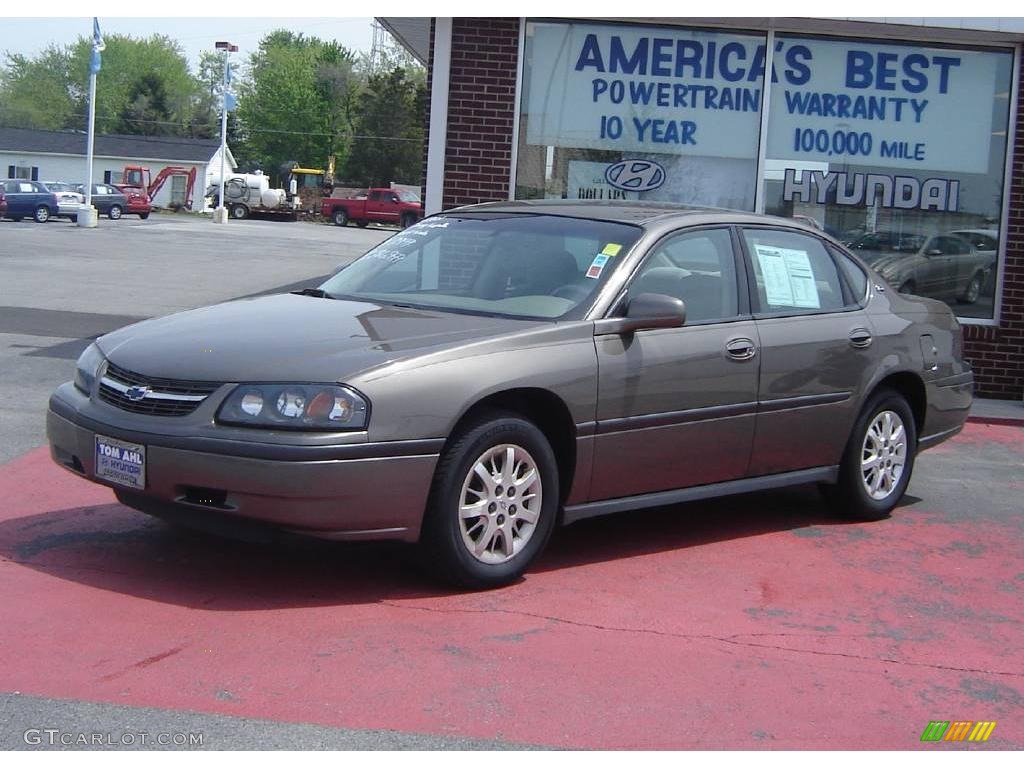 2001 Impala  - Bronzemist Metallic / Neutral photo #1