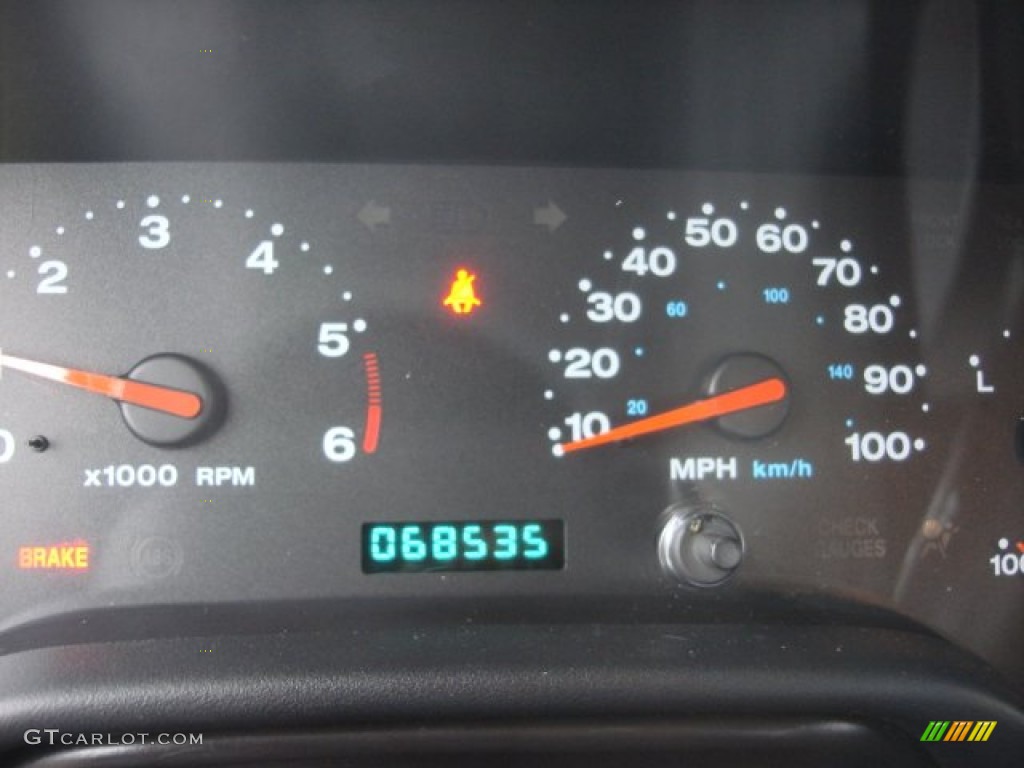 2003 Jeep Wrangler X 4x4 Freedom Edition Gauges Photo #86664688