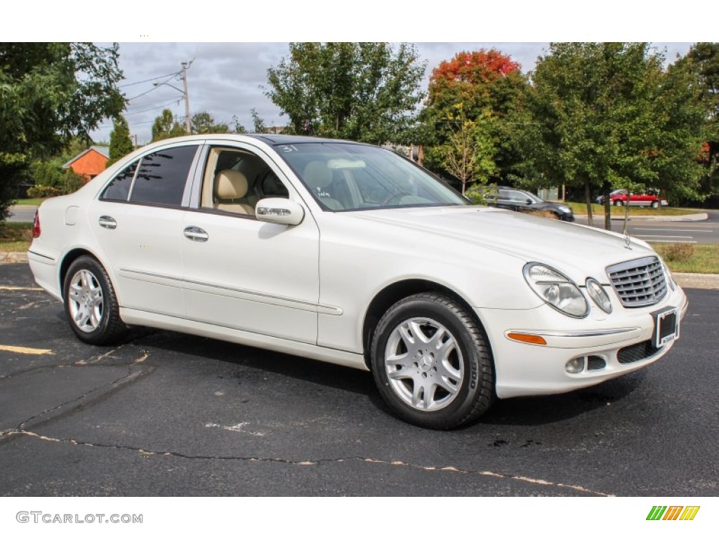 Alabaster White 2005 Mercedes-Benz E 320 Sedan Exterior Photo #86664781