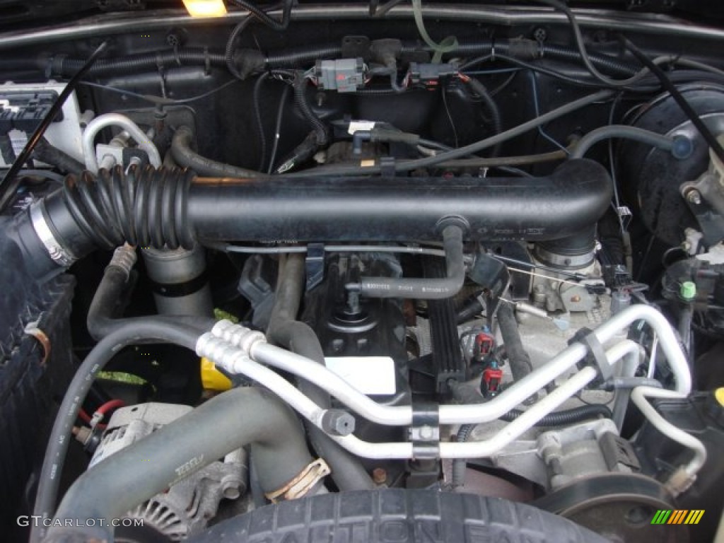 2003 Jeep Wrangler X 4x4 Freedom Edition Engine Photos