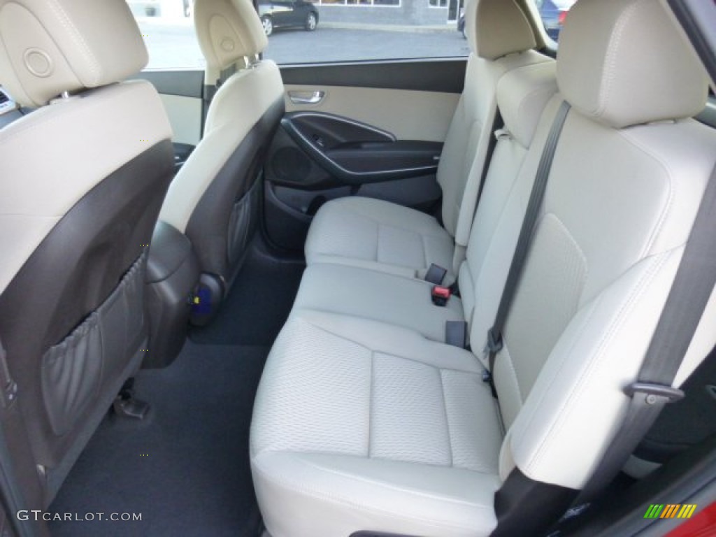 2013 Santa Fe GLS AWD - Regal Red Pearl / Beige photo #13
