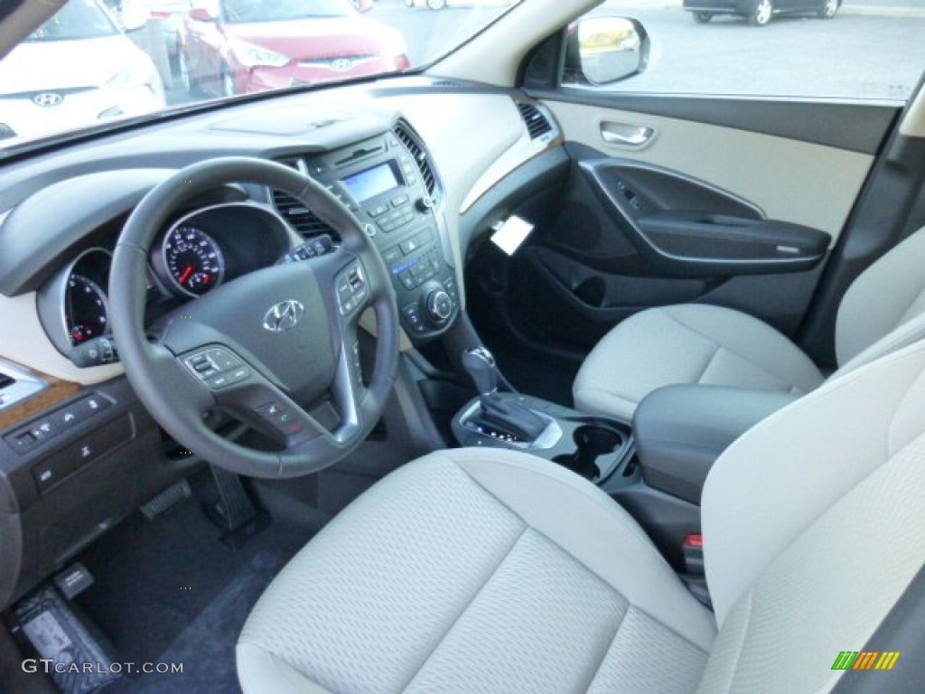 2013 Santa Fe GLS AWD - Regal Red Pearl / Beige photo #16