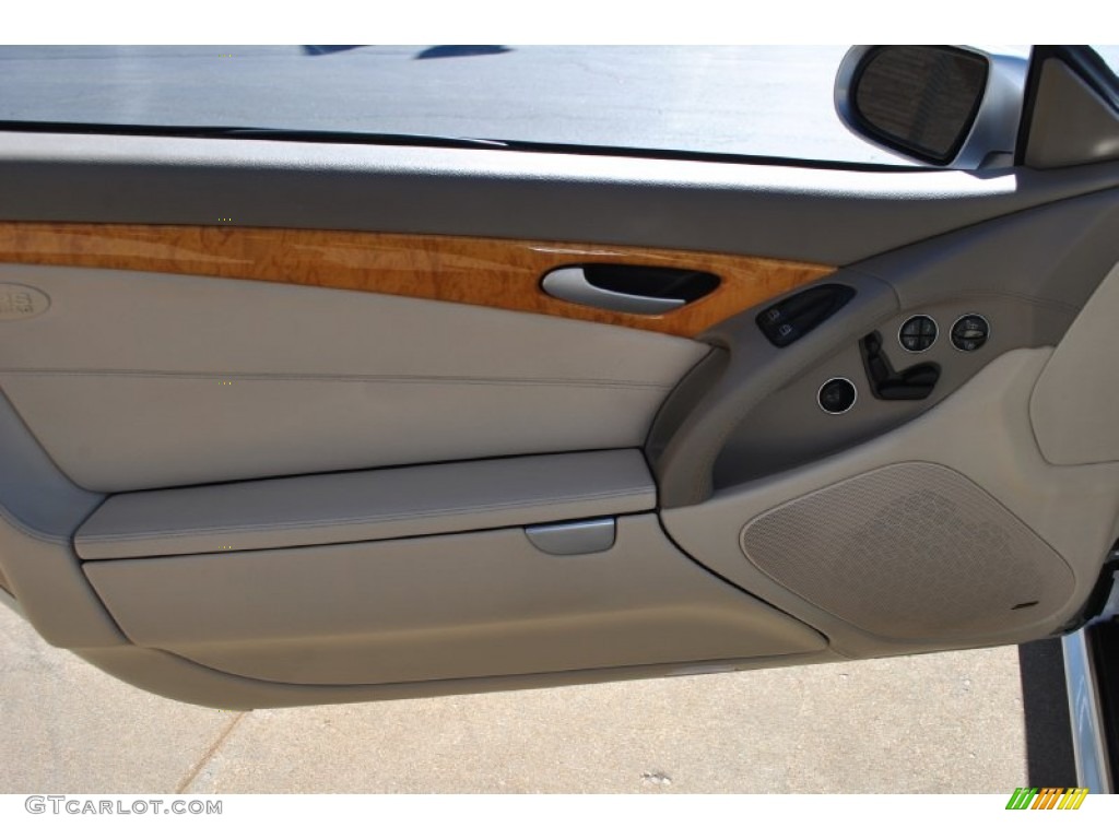 2005 Mercedes-Benz SL 500 Roadster Stone Door Panel Photo #86665432