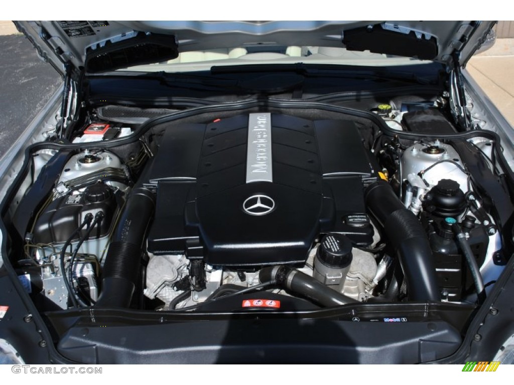 2005 Mercedes-Benz SL 500 Roadster 5.0 Liter SOHC 24-Valve V8 Engine Photo #86665642