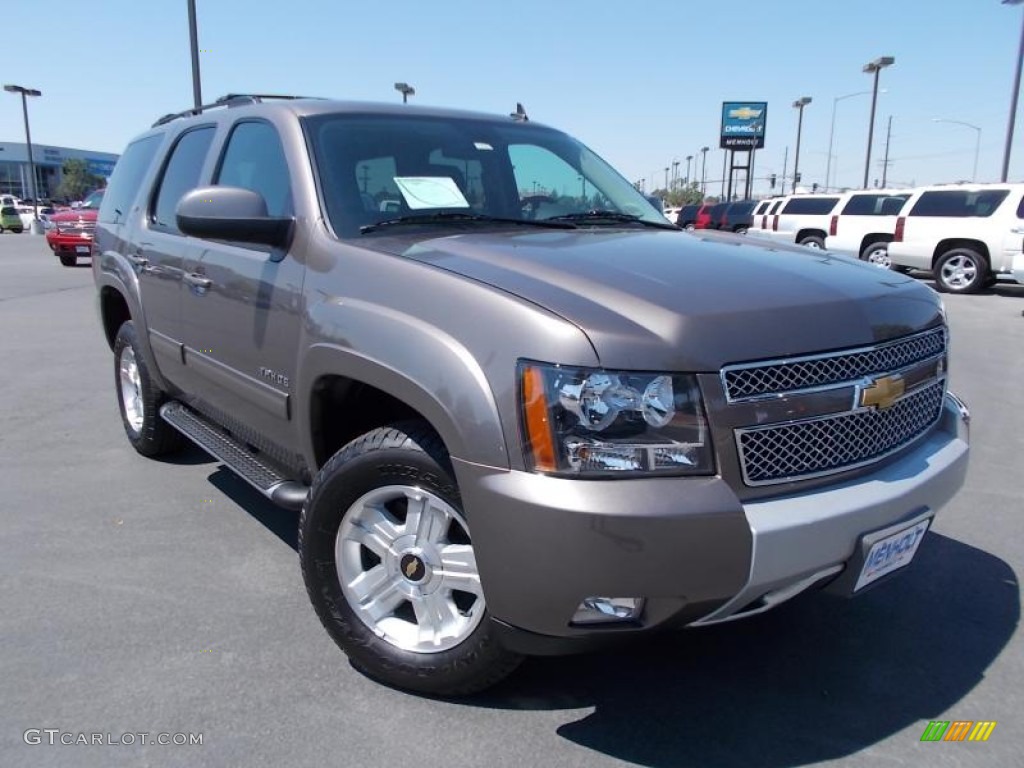 2013 Tahoe LT 4x4 - Mocha Steel Metallic / Ebony photo #1