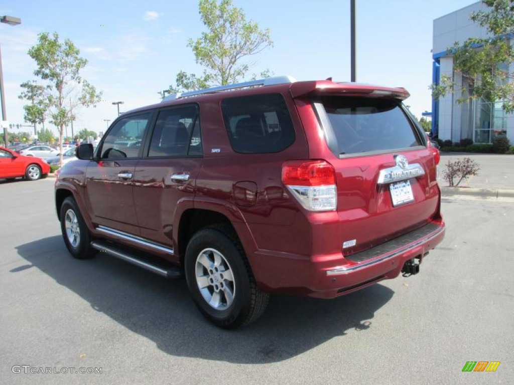 2011 4Runner SR5 4x4 - Salsa Red Pearl / Sand Beige photo #4