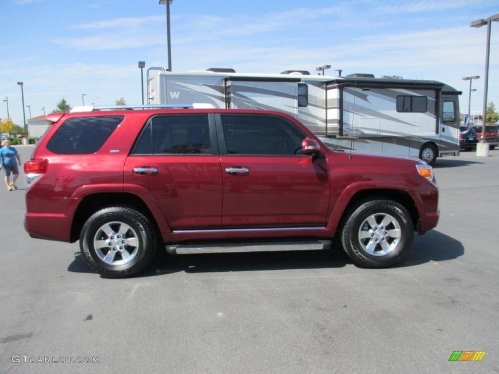 2011 4Runner SR5 4x4 - Salsa Red Pearl / Sand Beige photo #7