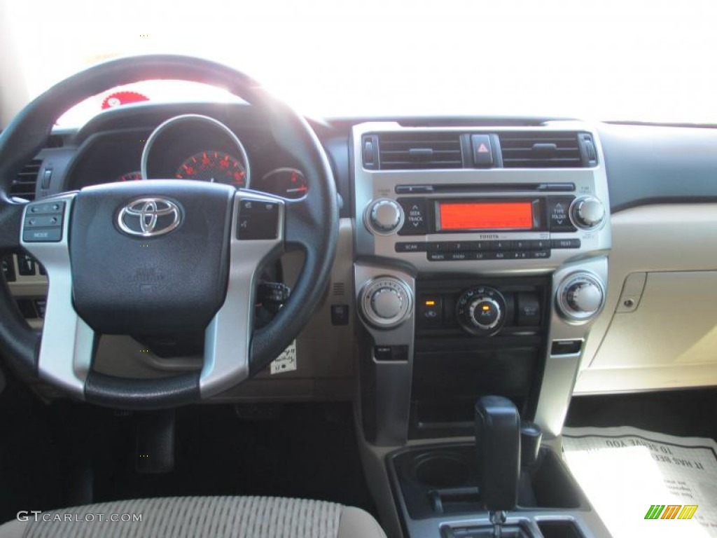 2011 4Runner SR5 4x4 - Salsa Red Pearl / Sand Beige photo #11