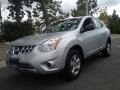 2013 Brilliant Silver Nissan Rogue S AWD  photo #1