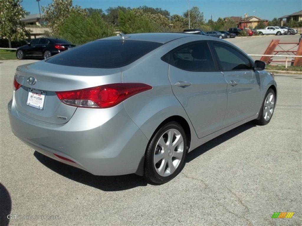 2013 Elantra Limited - Silver / Black photo #5