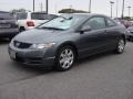 2009 Polished Metal Metallic Honda Civic LX Coupe  photo #2