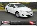 2014 Super White Toyota Camry LE  photo #1