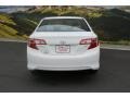 2014 Super White Toyota Camry LE  photo #4