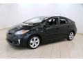 2012 Black Toyota Prius 3rd Gen Five Hybrid  photo #3