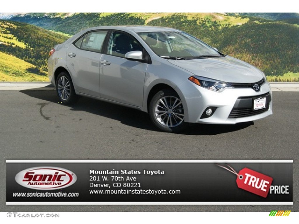 2014 Corolla LE - Classic Silver Metallic / Ash photo #1