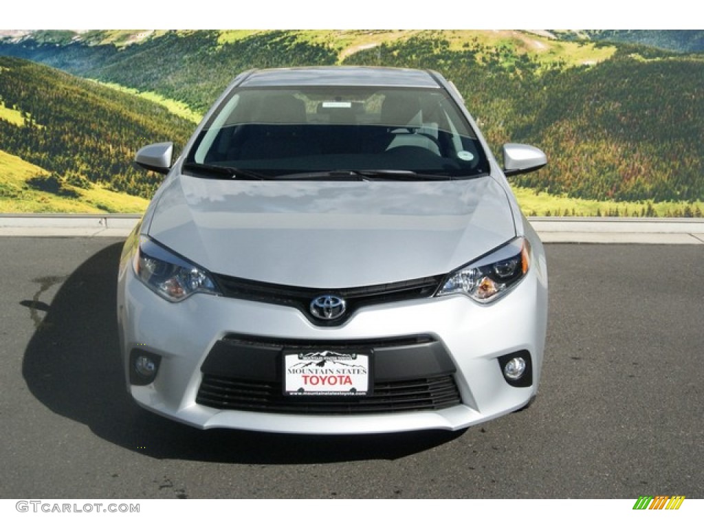 2014 Corolla LE - Classic Silver Metallic / Ash photo #2