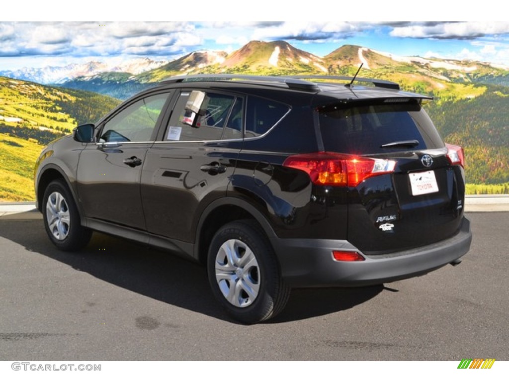 2013 RAV4 LE AWD - Black / Ash photo #3