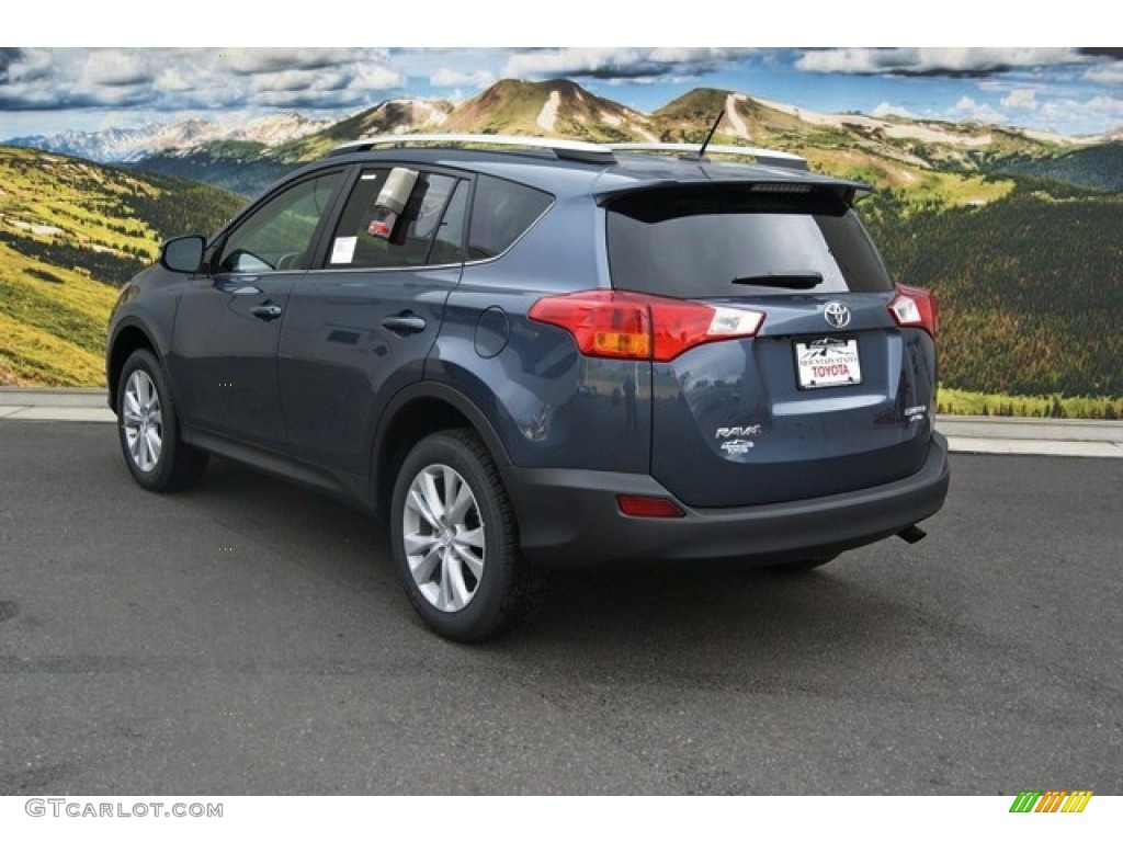 2013 RAV4 Limited AWD - Shoreline Blue Pearl / Black photo #3