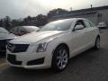 2013 White Diamond Tricoat Cadillac ATS 2.0L Turbo AWD  photo #1